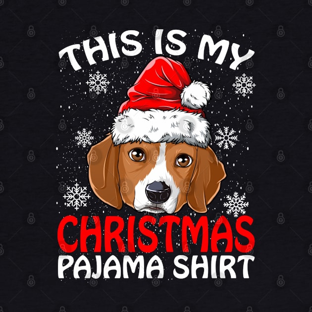 This is my Christmas Pajama Shirt BEAGLE by intelus